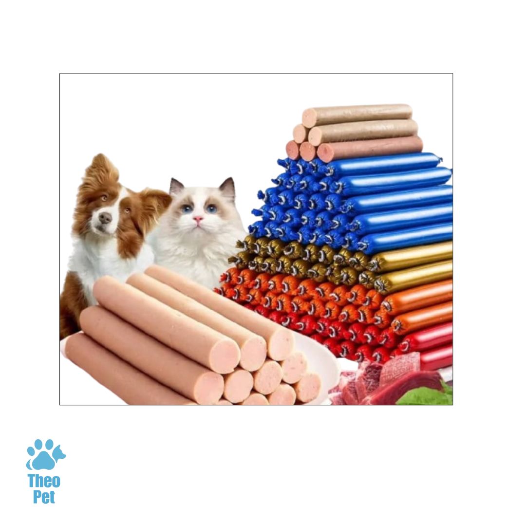 تشویقی سوسیس سگ و گربه